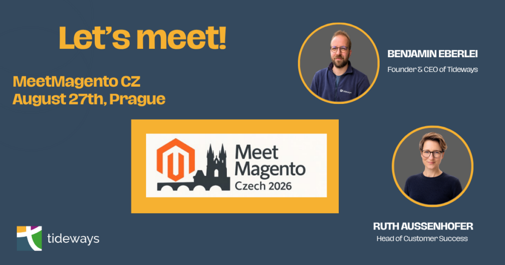 Meet Benjamin and Ruth at the MeetMagento CZ in Prague