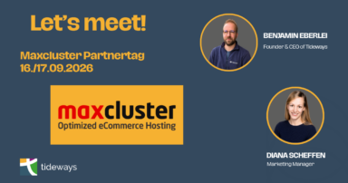 Benjamin & Diana will be at maxcluster partner day 2026