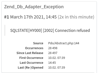 Error & Exception Tracking – Tideways